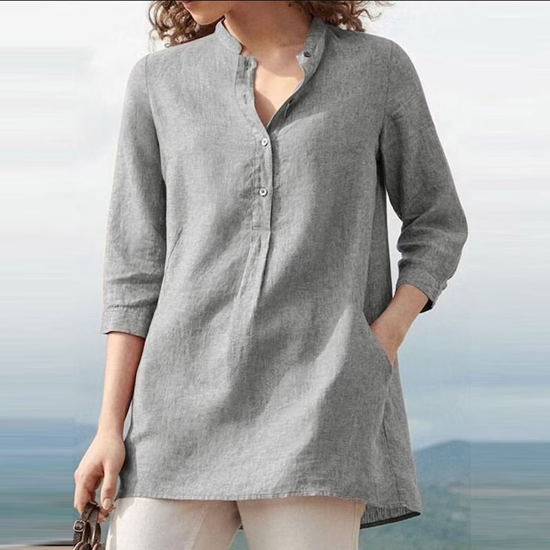 LeRoxy | Vintage Chique Blouse van LuxeFinesse | Stijlvolle Damesmode met Luxe Uitstraling