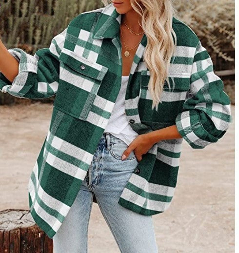 LeRoxy | Knus Oversized Geruit Overhemd voor Dames | Comfortabel & Stijlvol