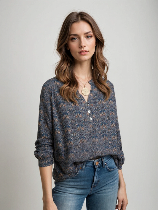 Blossom & Lace | Vintage boho damesblouse patroon
