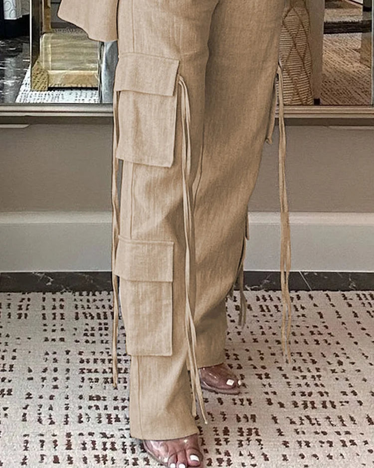 LeRoxy - Elegant Tweedelig Dames Setje | Stijlvol & Trendy Outfit