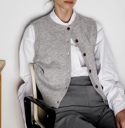 LeRoxy | Dames Mouwloos Gilet | Tijdloze Elegante Bodywarmer voor Elke Gelegenheid