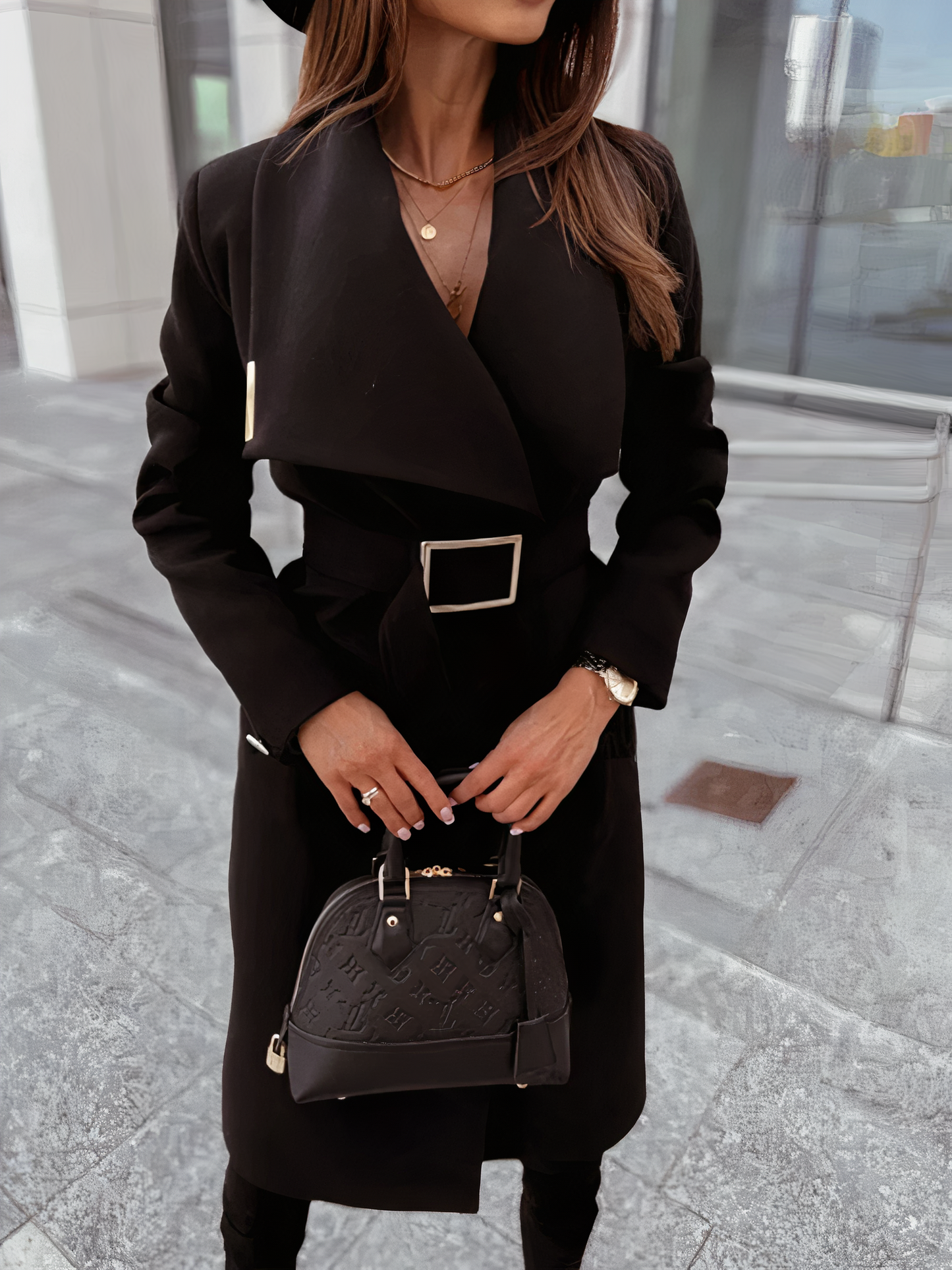 LeRoxy | Chique Damesjas met Riem | Model Hanna | Elegant & Modieus