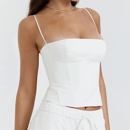 LeRoxy | Romantische Spaghetti Top | Elegante Damesmode