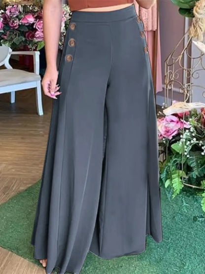 LeRoxy | Regensburg Dames Oversized Pantalon in Rood | Comfortabele en Stijlvolle Mode