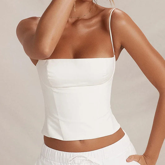 LeRoxy | Romantische Spaghetti Top | Elegante Damesmode