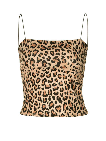 LeRoxy | Trendy Luipaardprint Cami Top | Stijlvolle en Comfortabele Zomerlook