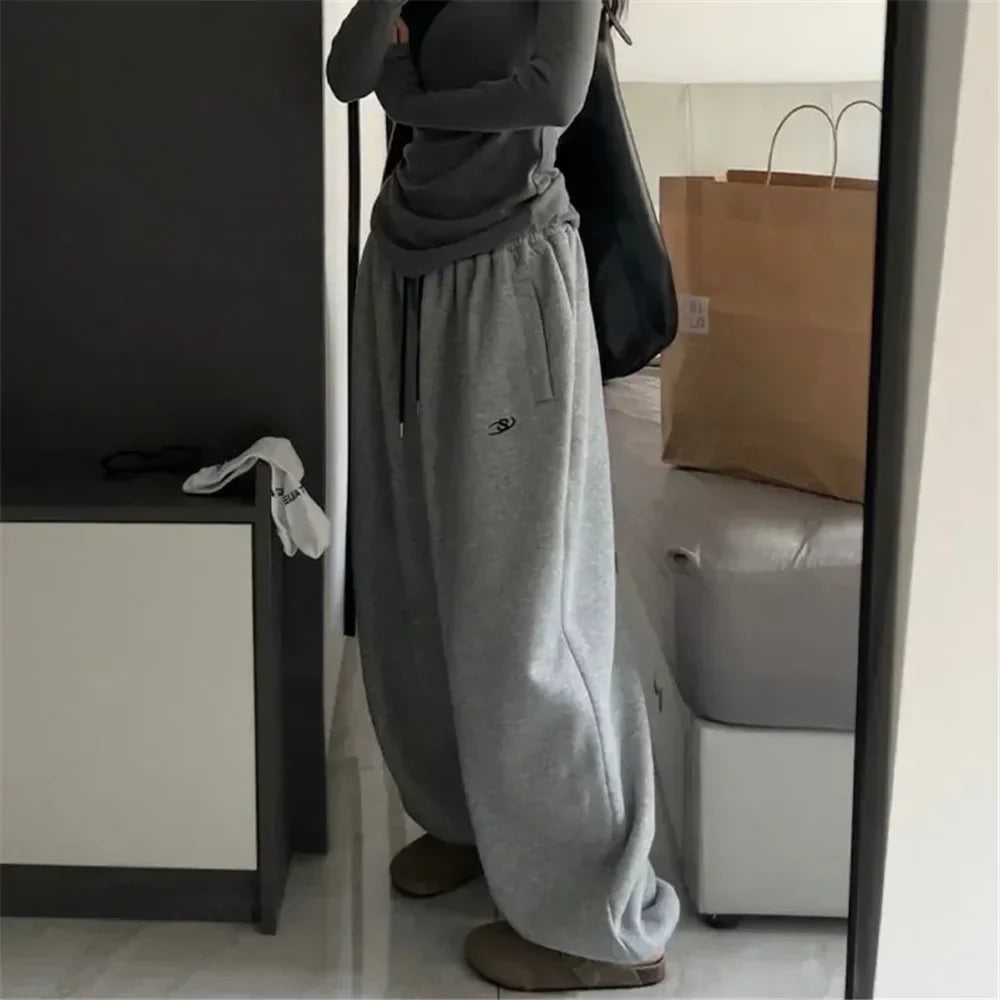 LeRoxy | Dames Oversized Sweatpants in Grijs | Comfortabel en Trendy