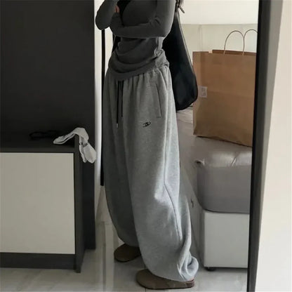 LeRoxy | Dames Oversized Sweatpants in Grijs | Comfortabel en Trendy
