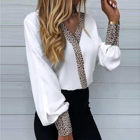 LeRoxy | Elegante Luipaardprint Blouse voor Dames | Stijlvol & Chic
